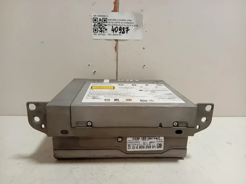 Unita DI Comando Multimediale 6809250 01 Mini MINI Cooper F56 2014