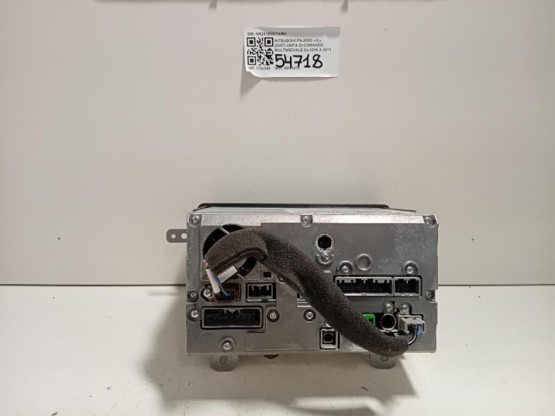 Unita DI Comando Multimediale NR261EM07AIR0 Mitsubishi Pajero IV 2007