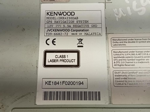 Unita DI Comando Multimediale Mitsubishi Pajero IV 2007