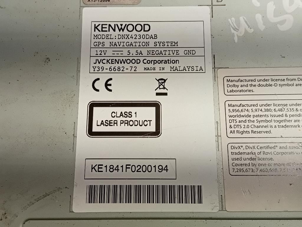 Unita DI Comando Multimediale Mitsubishi Pajero IV 2007