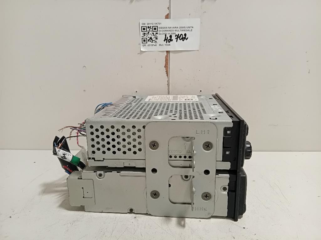 Unita DI Comando Multimediale 28113 VK701 Nissan Navara 2005