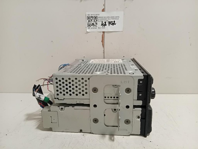 Unita DI Comando Multimediale 28113 VK701 Nissan Navara 2005