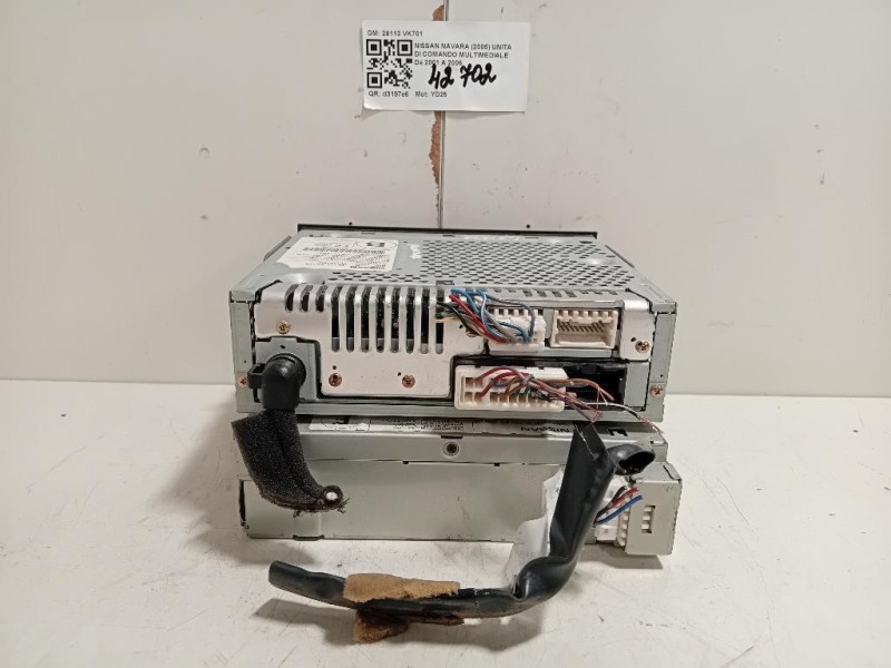 Unita DI Comando Multimediale 28113 VK701 Nissan Navara 2005