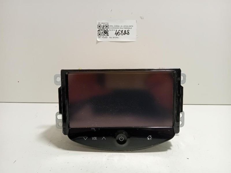 Unita DI Comando Multimediale 95441722 Opel Corsa E 2014