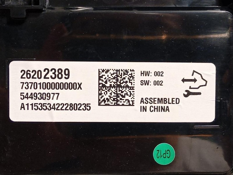 Unita DI Comando Multimediale 26202389 Opel Insignia A 2013