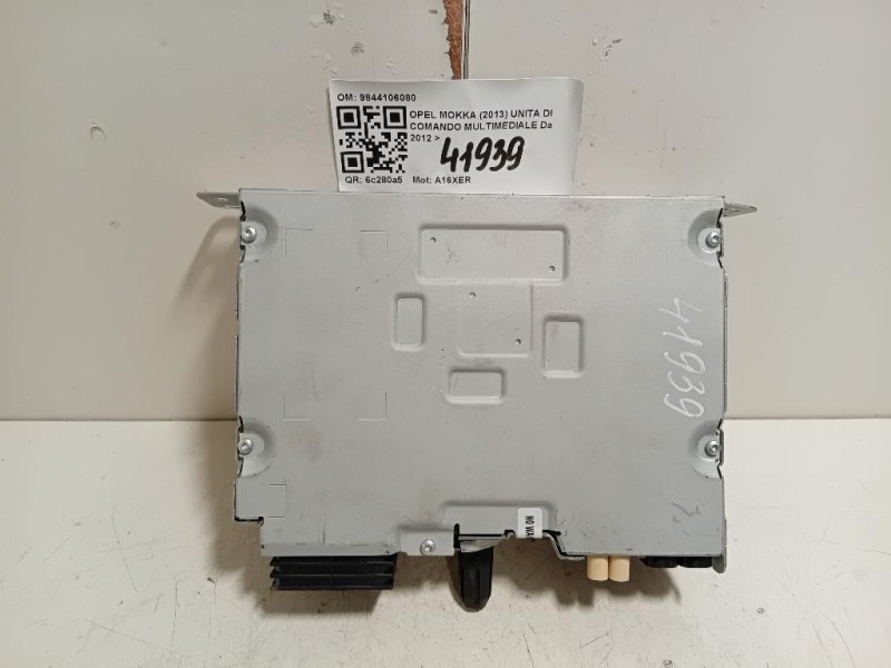 Unita DI Comando Multimediale 9844106080 Opel Mokka 2013