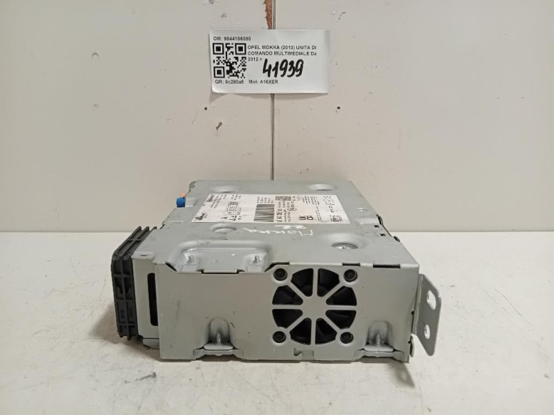 Unita DI Comando Multimediale 9844106080 Opel Mokka 2013