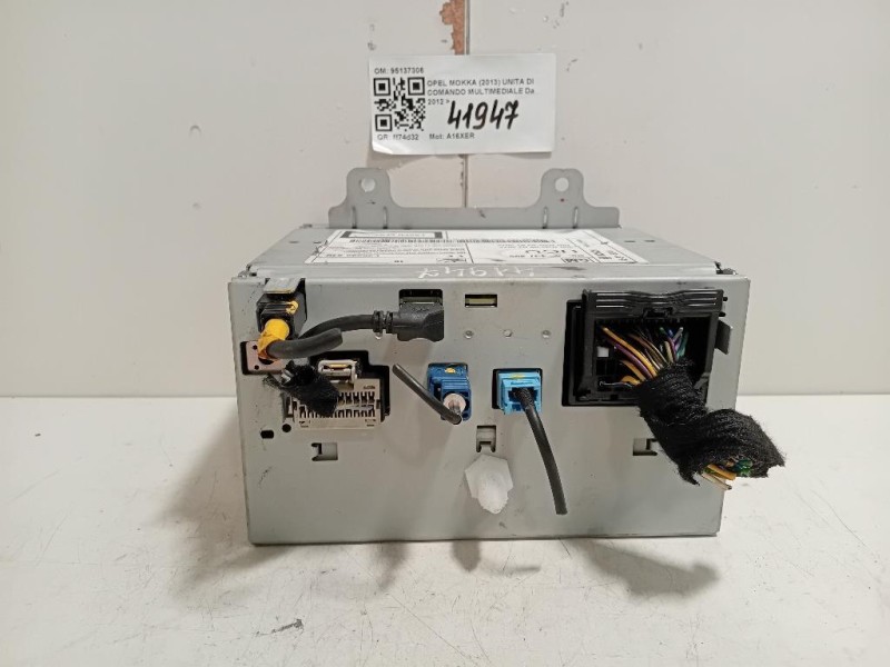 Unita DI Comando Multimediale 95137306 Opel Mokka 2013