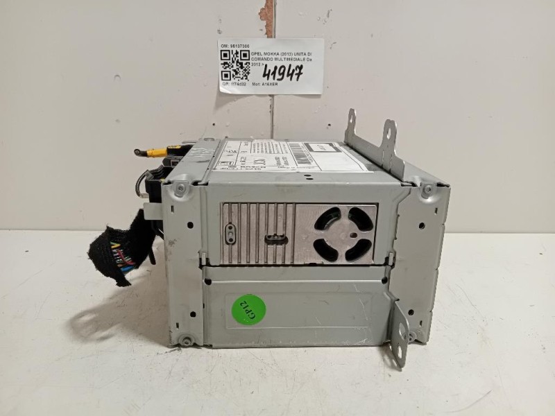 Unita DI Comando Multimediale 95137306 Opel Mokka 2013