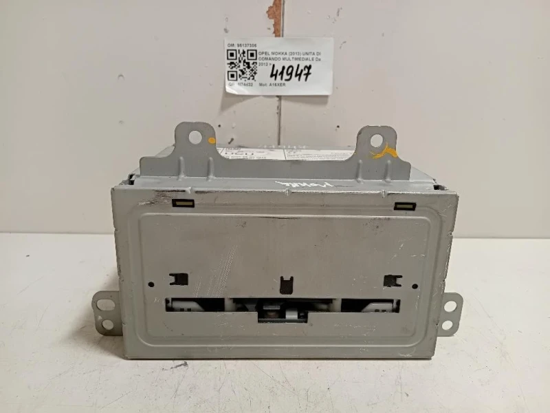 Unita DI Comando Multimediale 95137306 Opel Mokka 2013