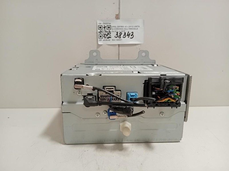 Unita DI Comando Multimediale 23422744 Opel Zafira C 2012