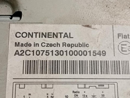 Unita DI Comando Multimediale 07356560600 Peugeot Boxer III 2014