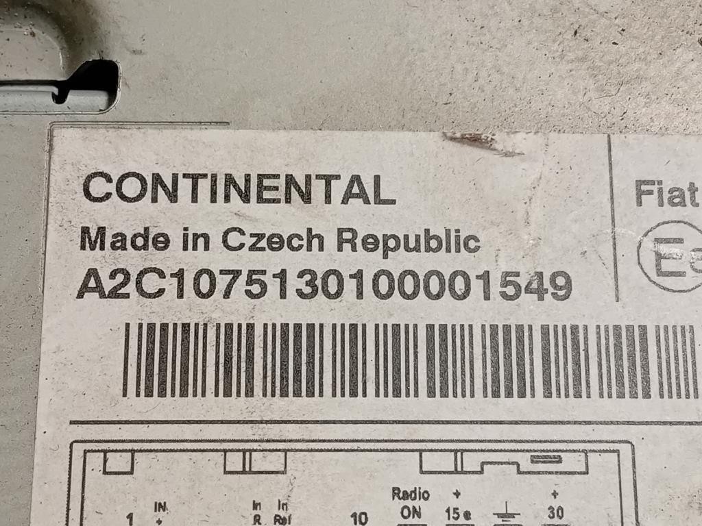 Unita DI Comando Multimediale 07356560600 Peugeot Boxer III 2014