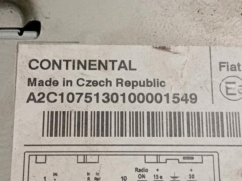 Unita DI Comando Multimediale 07356560600 Peugeot Boxer III 2014