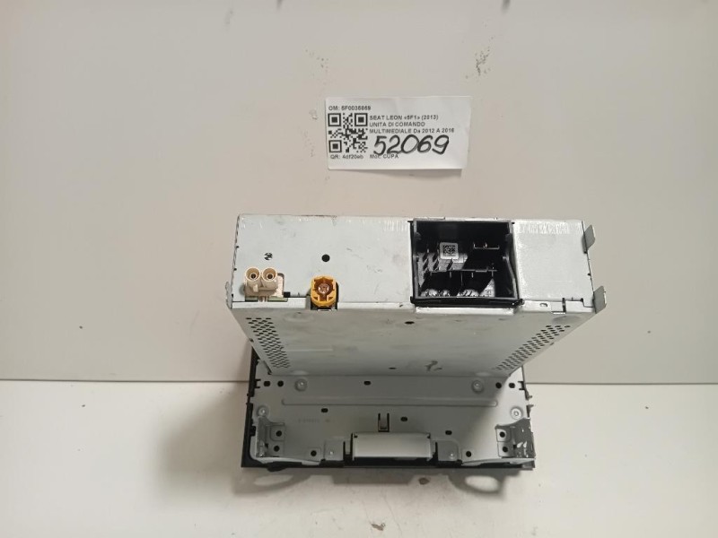 Unita DI Comando Multimediale 5F0035869 Seat LEON 5F1 2013