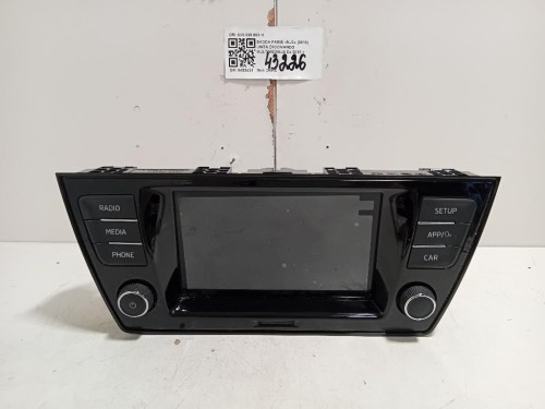 Unita DI Comando Multimediale 6V0 035 869 H Skoda Fabia NJ3 2018