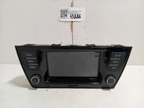 Unita DI Comando Multimediale 6V0 035 869 H Skoda Fabia NJ3 2018