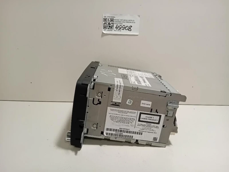 Unita DI Comando Multimediale 3T0035686L NO CODCIE SBLOCCO Skoda YETI 2014