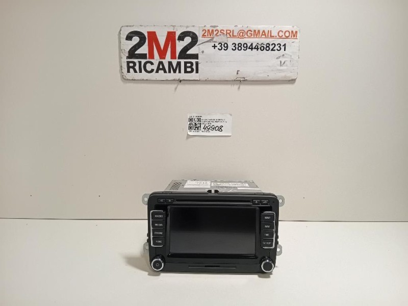 Unita DI Comando Multimediale 3T0035686L NO CODCIE SBLOCCO Skoda YETI 2014