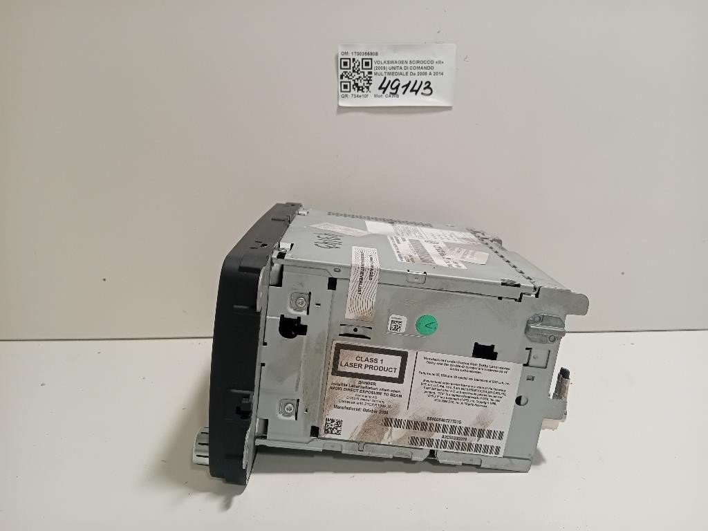 Unita DI Comando Multimediale 1T0035680B Volkswagen Scirocco III 2009