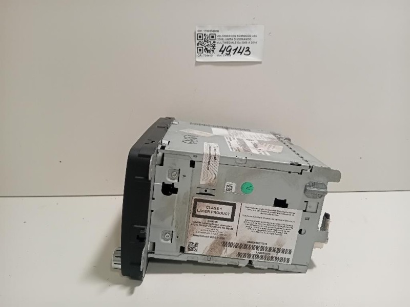 Unita DI Comando Multimediale 1T0035680B Volkswagen Scirocco III 2009