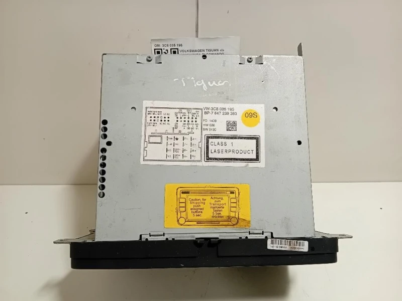 Unita DI Comando Multimediale 3C8 035 195 Volkswagen Tiguan I 2011