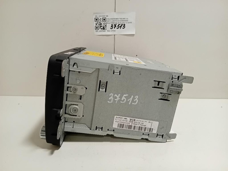 Unita DI Comando Multimediale 3C8 035 195 Volkswagen Tiguan I 2011