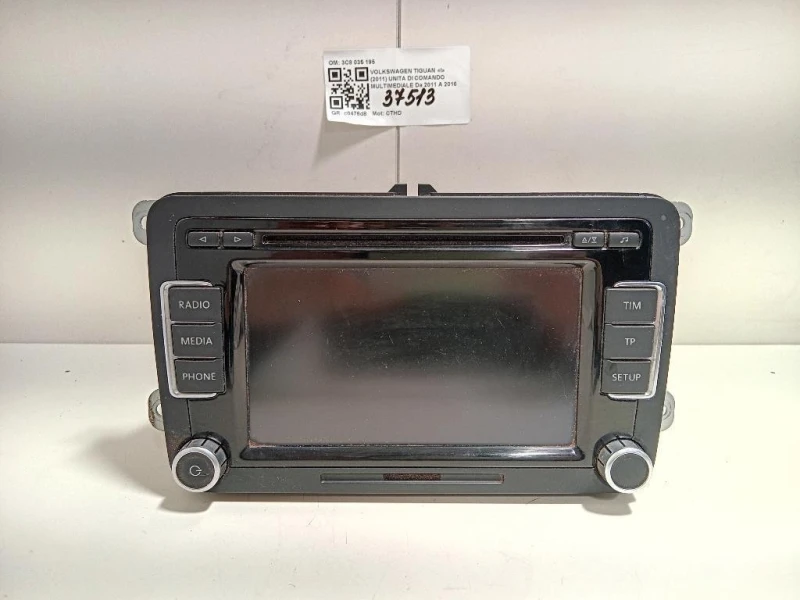 Unita DI Comando Multimediale 3C8 035 195 Volkswagen Tiguan I 2011