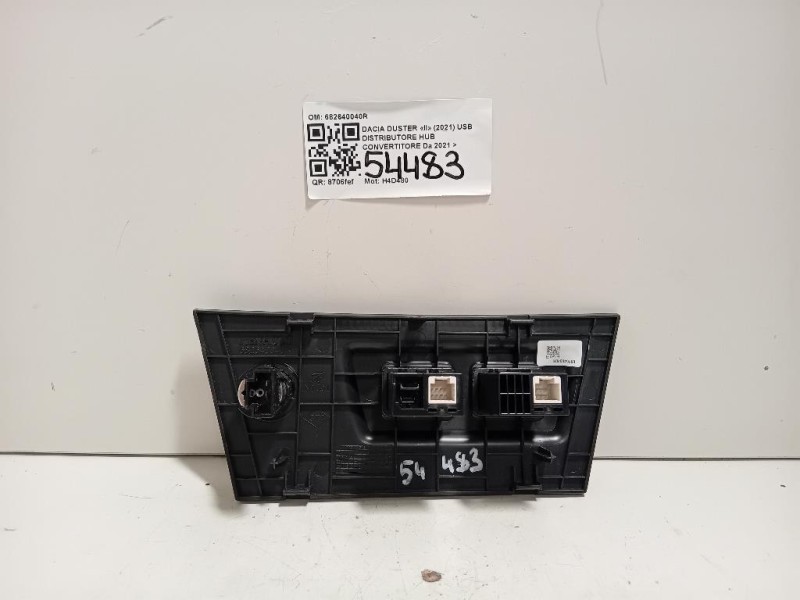 USB Distributore HUB Convertitore 682640040R Dacia Duster II 2021
