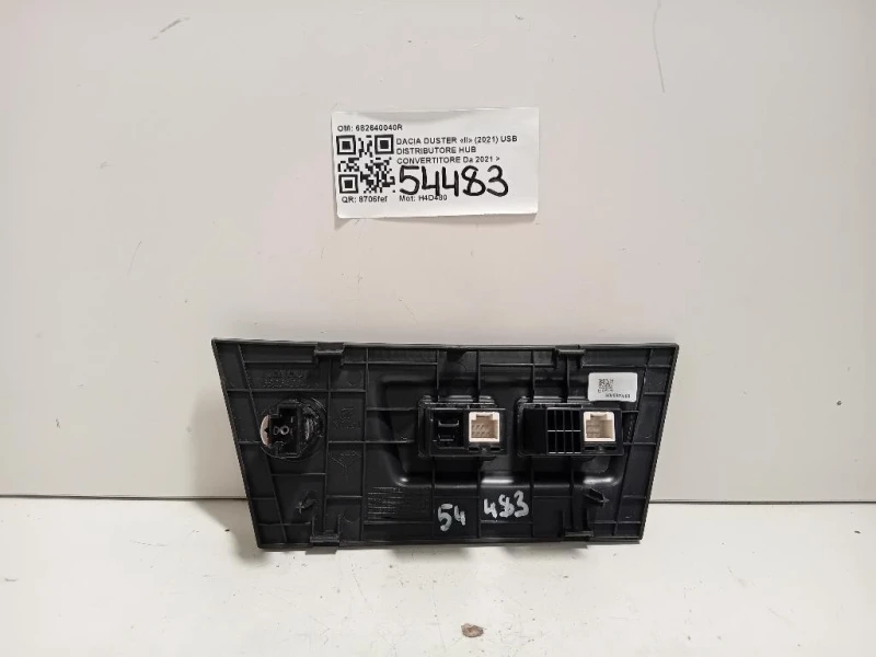 USB Distributore HUB Convertitore 682640040R Dacia Duster II 2021