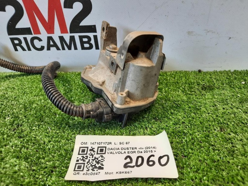 Valvola EGR 147107172R Dacia Duster I 2014