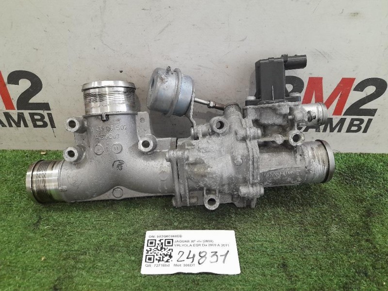 Valvola EGR 9X2Q6C860DD DX Jaguar XF I 2008