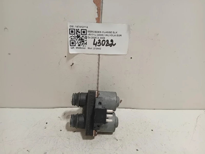 Valvola EGR 147412114 Mercedes Classe SLK R171 2008