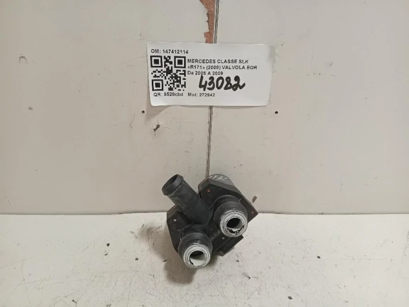 Valvola EGR 147412114 Mercedes Classe SLK R171 2008