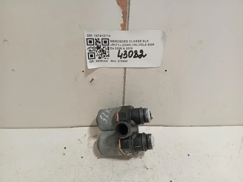 Valvola EGR 147412114 Mercedes Classe SLK R171 2008