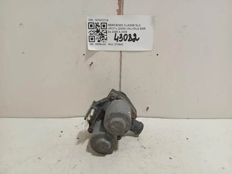 Valvola EGR 147412114 Mercedes Classe SLK R171 2008