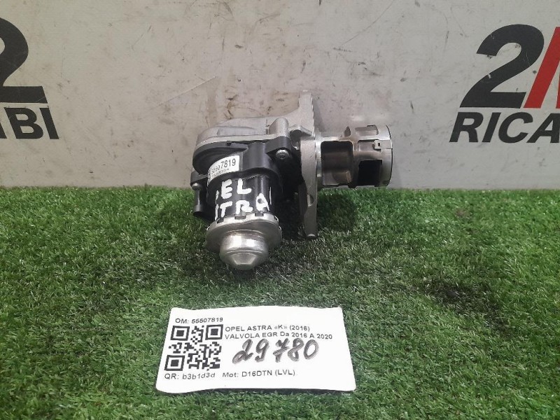 Valvola EGR 55507819 Opel Astra K 2016