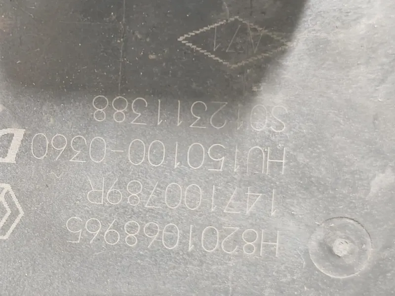 Valvola EGR 147100789R Opel Vivaro B 2015