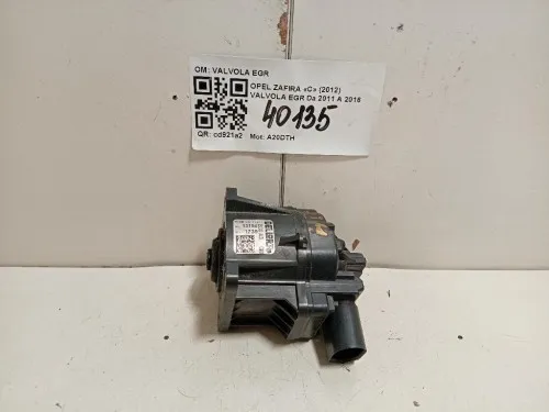 Valvola EGR VALVOLA EGR Opel Zafira C 2012