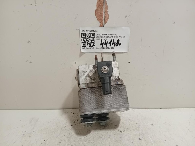 Valvola Espansione AC EV29035426 SCAMBIATORE DI CALORE Opel Mokka B 2020