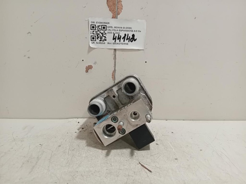Valvola Espansione AC EV29035426 SCAMBIATORE DI CALORE Opel Mokka B 2020