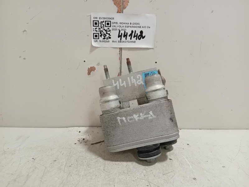 Valvola Espansione AC EV29035426 SCAMBIATORE DI CALORE Opel Mokka B 2020