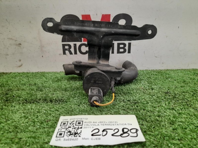 Valvola Termostatica 4H0121671D Audi A4 8K2 2012