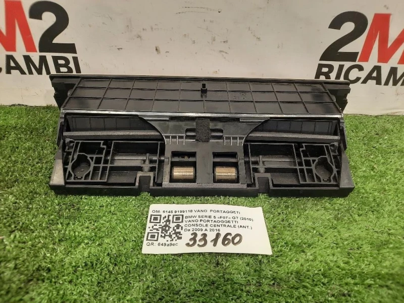 VANO Portaoggetti Console Centrale ANT 5145 9199118 VANO PORTAGGETI Bmw Serie 5 F07 GT 2010