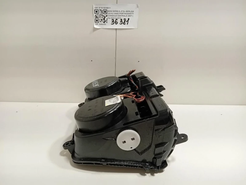 VANO Portaoggetti Console Centrale ANT 5116 9238611 Bmw Serie 5 F10 Berlina 2010