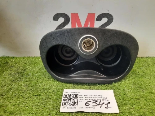 VANO Portaoggetti Console Centrale ANT 735547570 Fiat 500L 2013