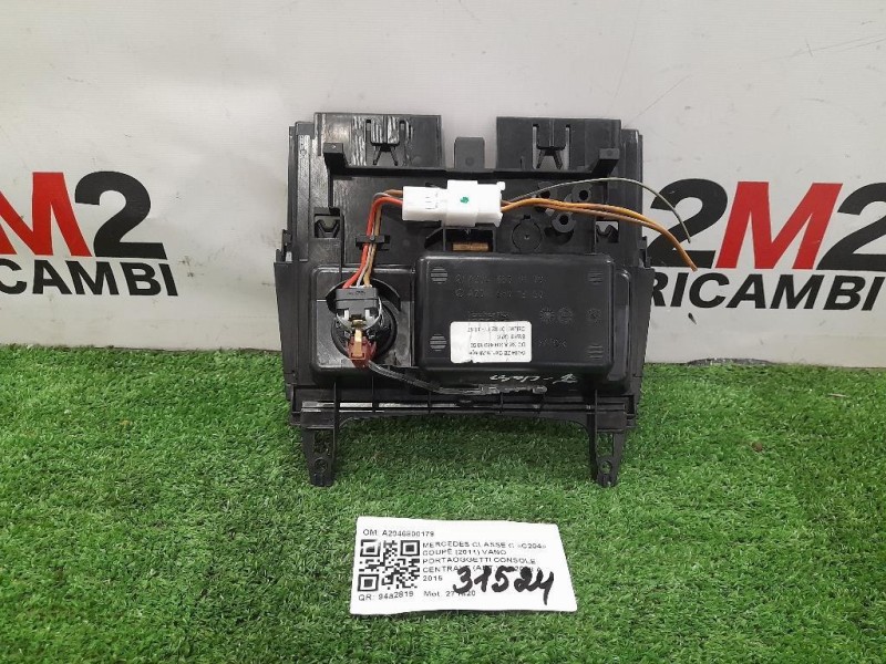 VANO Portaoggetti Console Centrale ANT A2046800179 Mercedes Classe C C204 Coupé 2011