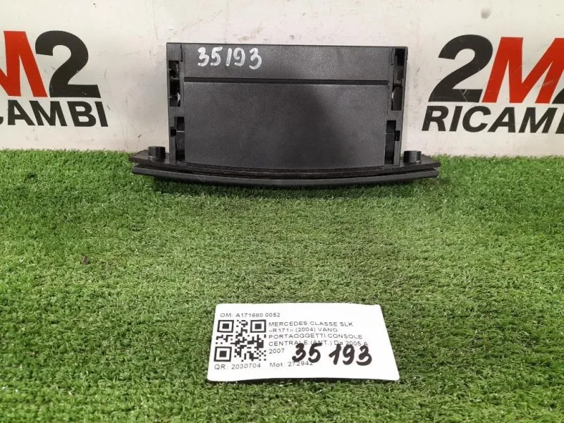 VANO Portaoggetti Console Centrale ANT A171680 0052 Mercedes Classe SLK R171 2004