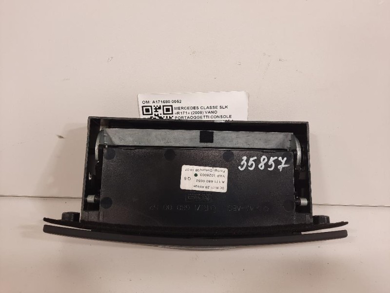 VANO Portaoggetti Console Centrale ANT A1716800052 Mercedes Classe SLK R171 2004