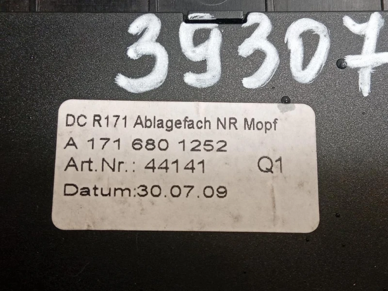 VANO Portaoggetti Console Centrale ANT A1716801252 Mercedes Classe SLK R171 2004